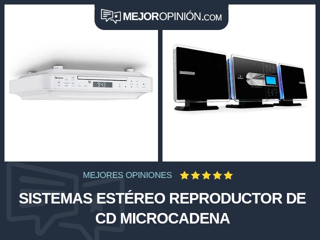 Sistemas estéreo Reproductor de CD Microcadena