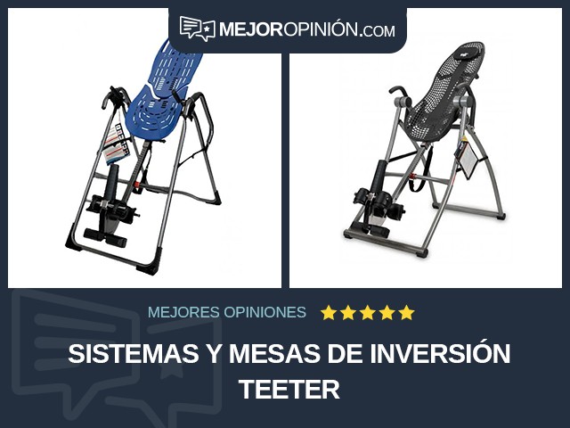 Sistemas y mesas de inversión Teeter