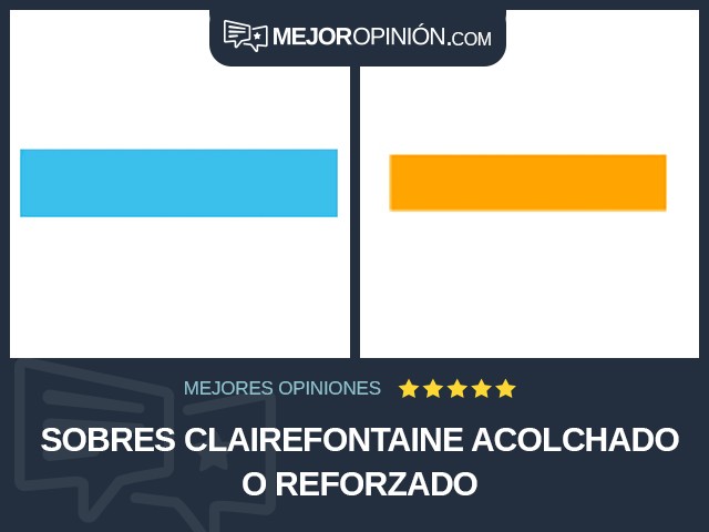 Sobres Clairefontaine Acolchado o reforzado