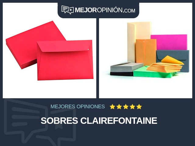 Sobres Clairefontaine