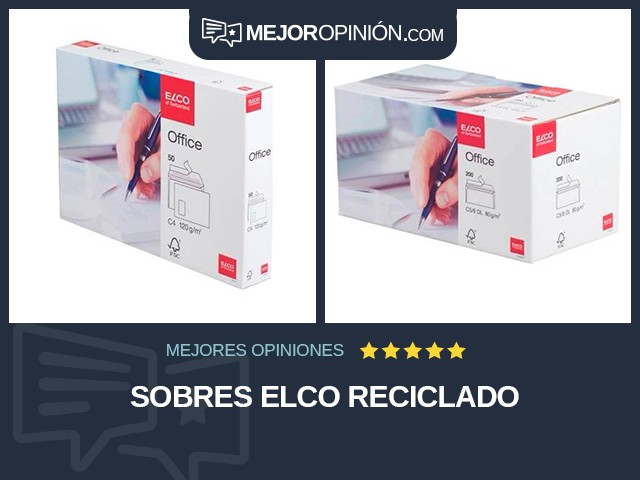 Sobres Elco Reciclado