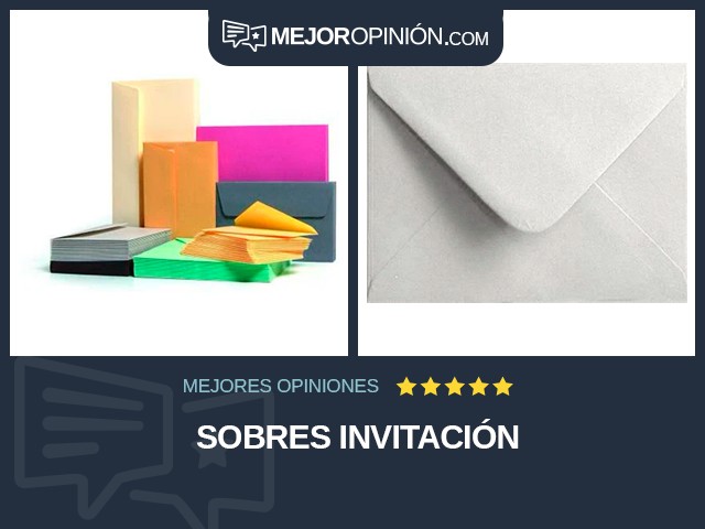 Sobres Invitación