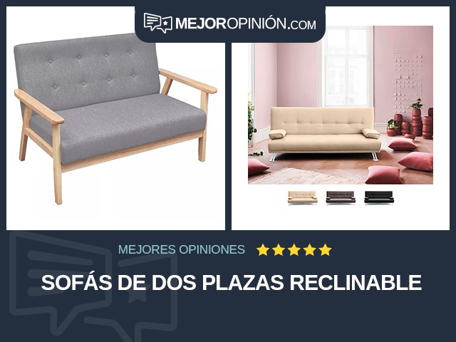 Sofás De dos plazas Reclinable