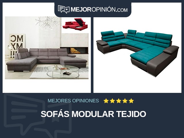 Sofás Modular Tejido