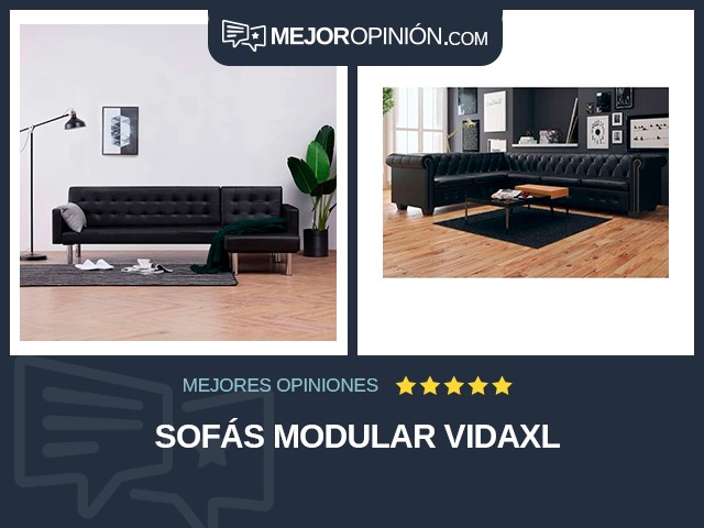 Sofás Modular vidaXL