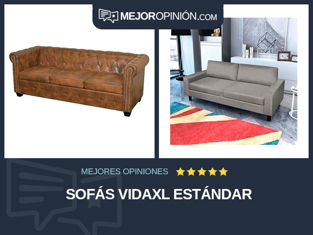 Sofás vidaXL Estándar