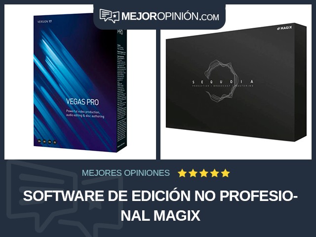 Software de edición no profesional MAGIX