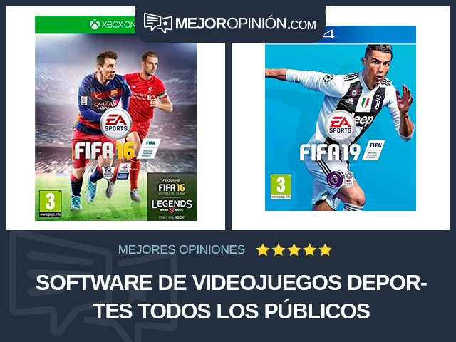 Software de videojuegos Deportes Todos los públicos