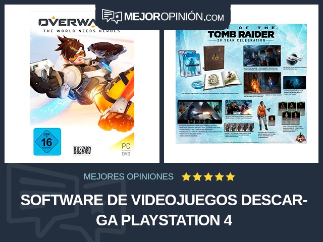 Software de videojuegos Descarga PlayStation 4