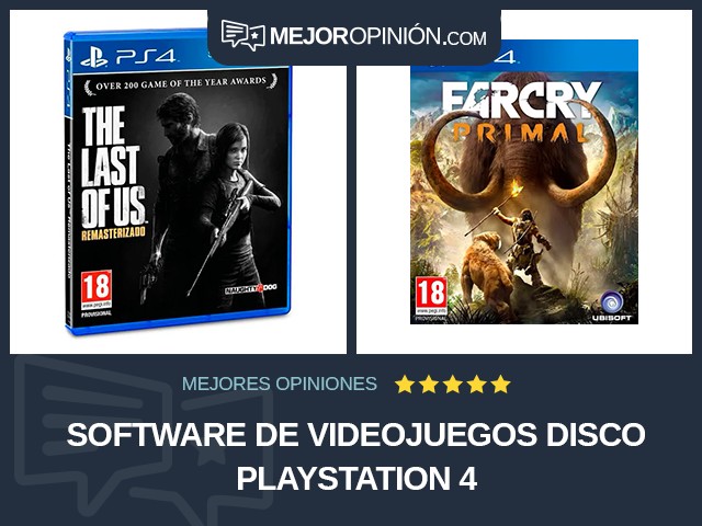 Software de videojuegos Disco PlayStation 4