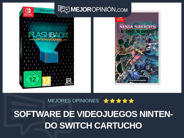 Software de videojuegos Nintendo Switch Cartucho