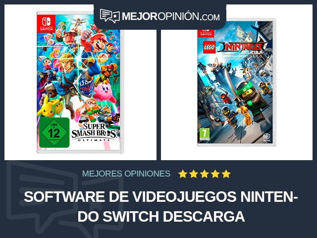 Software de videojuegos Nintendo Switch Descarga