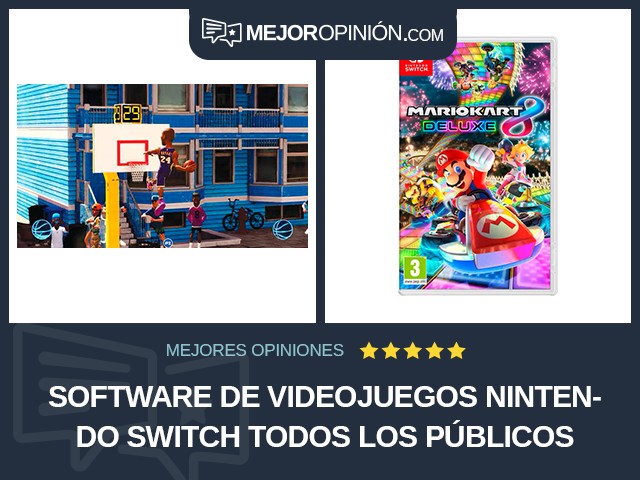 Software de videojuegos Nintendo Switch Todos los públicos