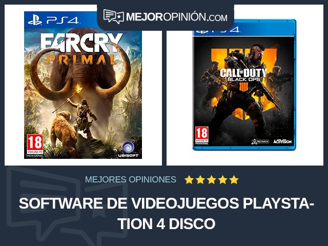 Software de videojuegos PlayStation 4 Disco