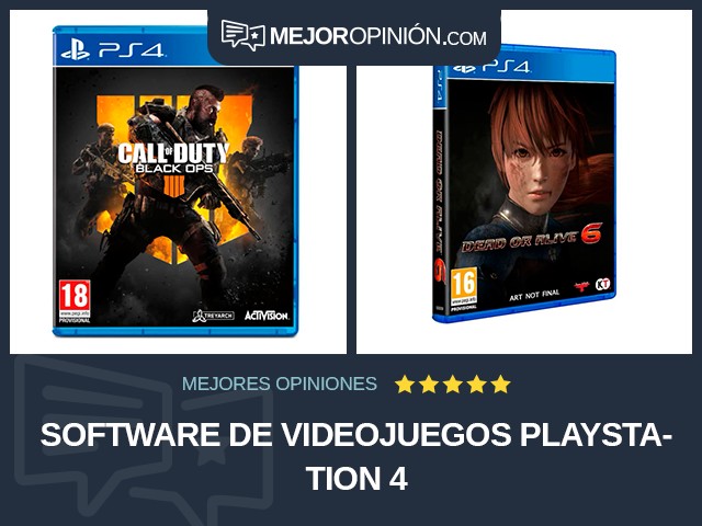 Software de videojuegos PlayStation 4