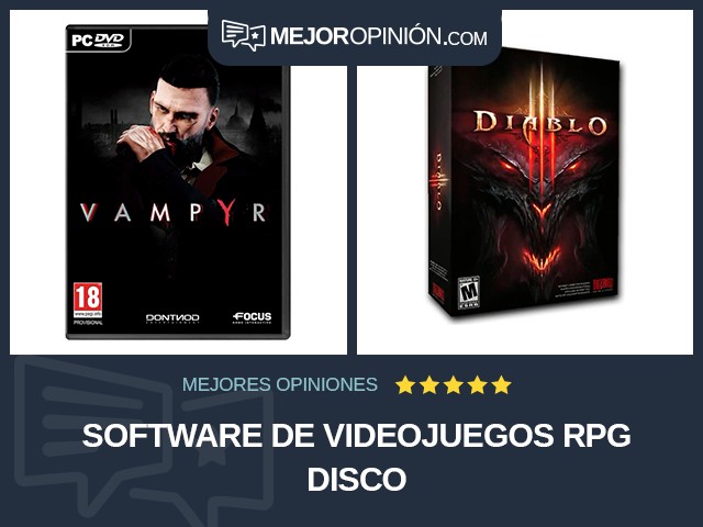 Software de videojuegos RPG Disco