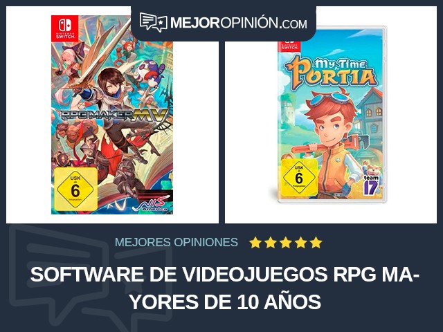 Software de videojuegos RPG Mayores de 10 años