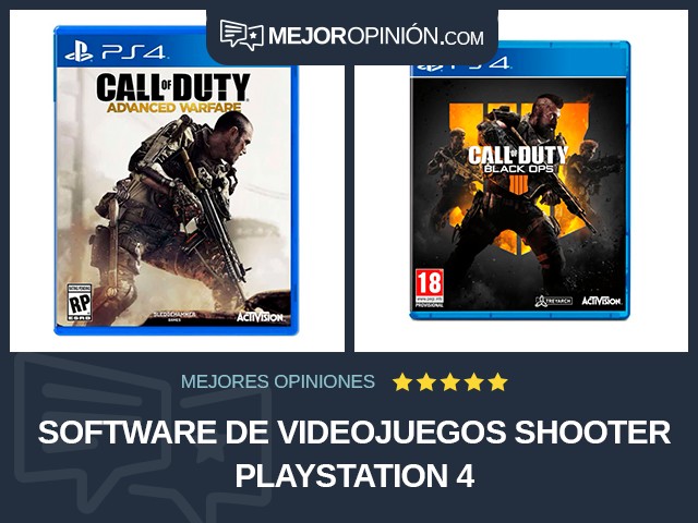 Software de videojuegos Shooter PlayStation 4