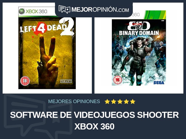 Software de videojuegos Shooter Xbox 360