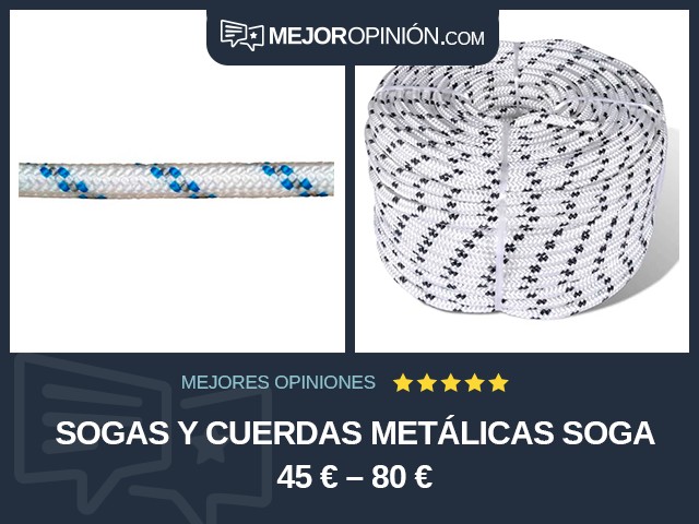 Sogas y cuerdas metálicas Soga 45 € – 80 €