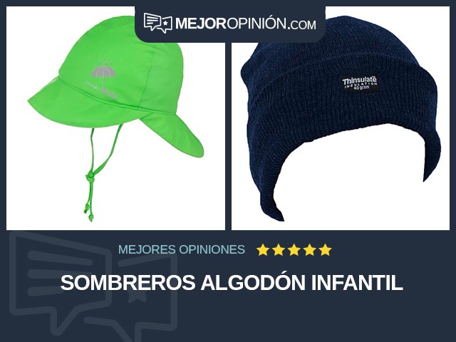 Sombreros Algodón Infantil