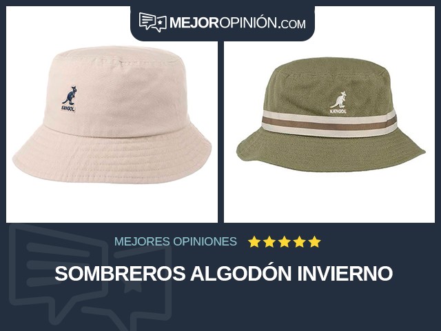 Sombreros Algodón Invierno