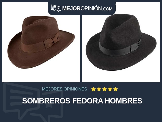 Sombreros Fedora Hombres
