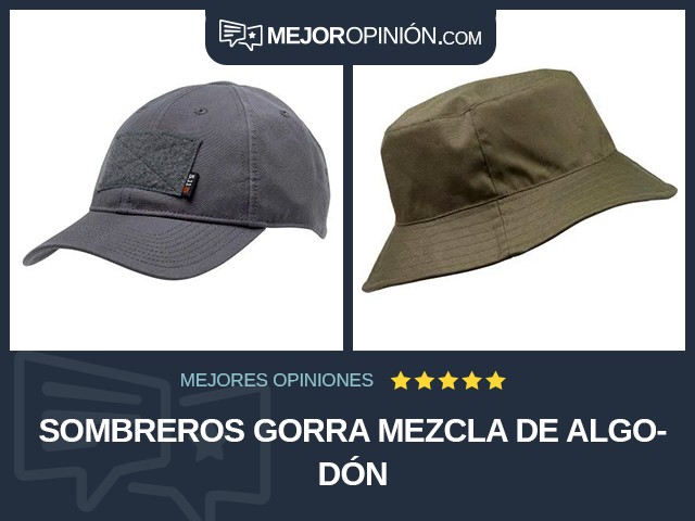 Sombreros Gorra Mezcla de algodón