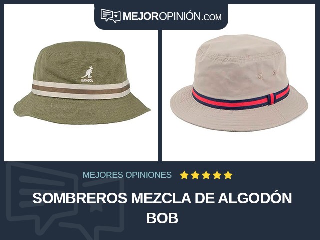 Sombreros Mezcla de algodón Bob