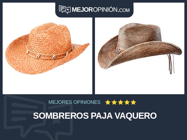 Sombreros Paja Vaquero