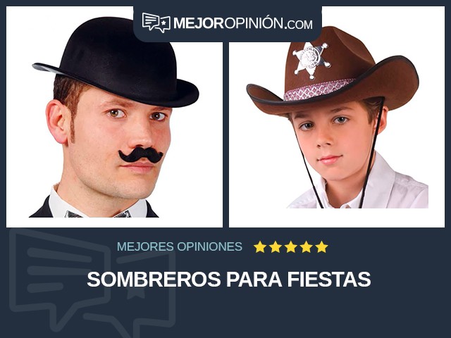 Sombreros para fiestas