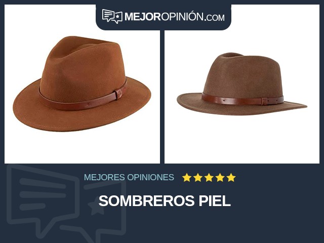 Sombreros Piel