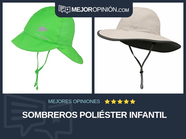 Sombreros Poliéster Infantil
