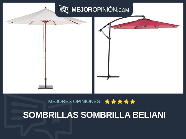 Sombrillas Sombrilla Beliani