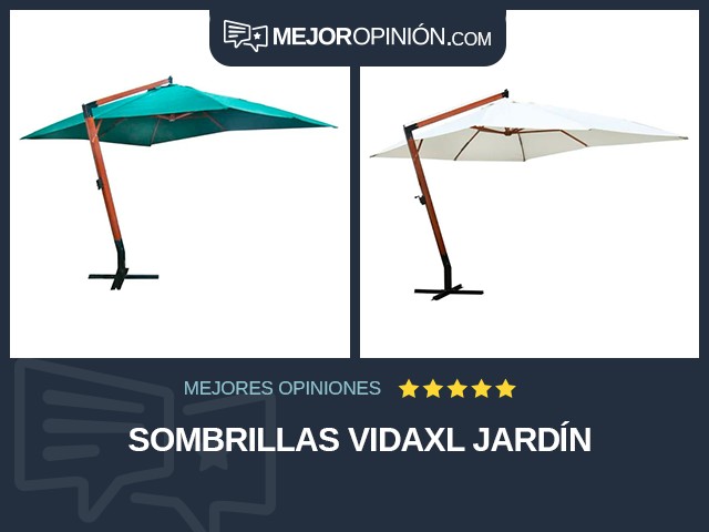 Sombrillas vidaXL Jardín