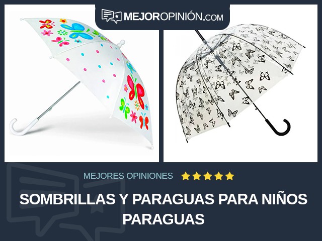 Sombrillas y paraguas Para niños Paraguas