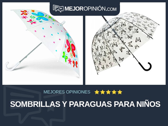 Sombrillas y paraguas Para niños