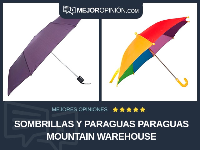Sombrillas y paraguas Paraguas Mountain Warehouse