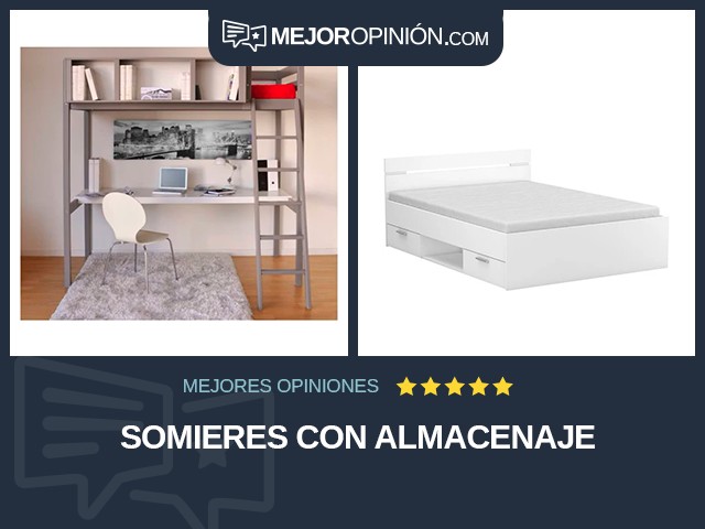 Somieres Con almacenaje