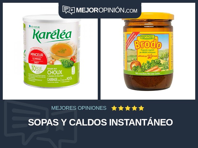 Sopas y caldos Instantáneo