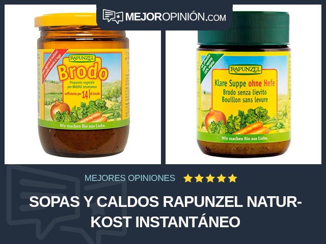 Sopas y caldos Rapunzel Naturkost Instantáneo