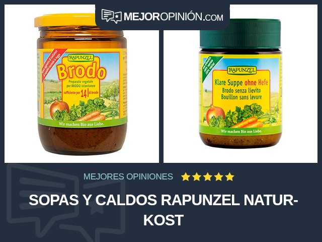 Sopas y caldos Rapunzel Naturkost