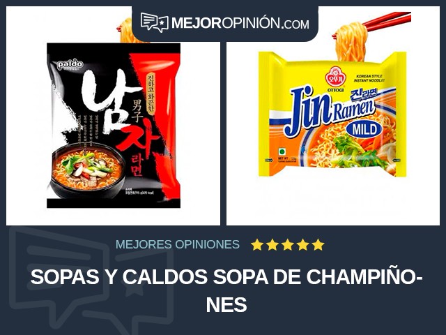 Sopas y caldos Sopa De champiñones