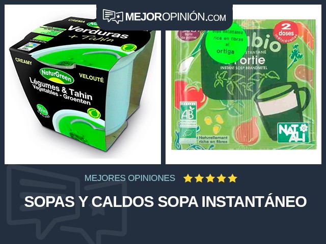 Sopas y caldos Sopa Instantáneo