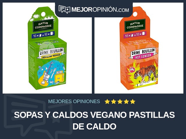 Sopas y caldos Vegano Pastillas de caldo