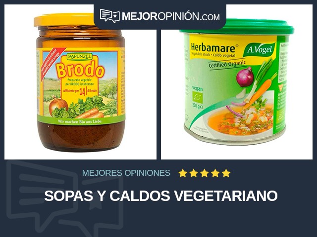 Sopas y caldos Vegetariano