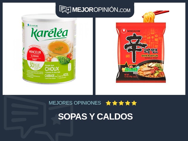 Sopas y caldos