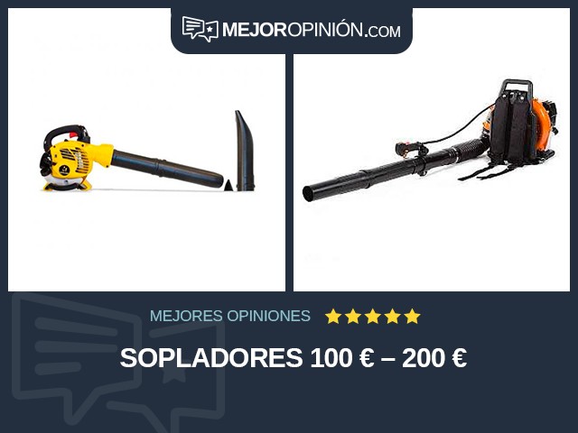 Sopladores 100 € – 200 €