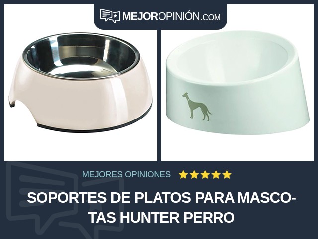 Soportes de platos para mascotas HUNTER Perro