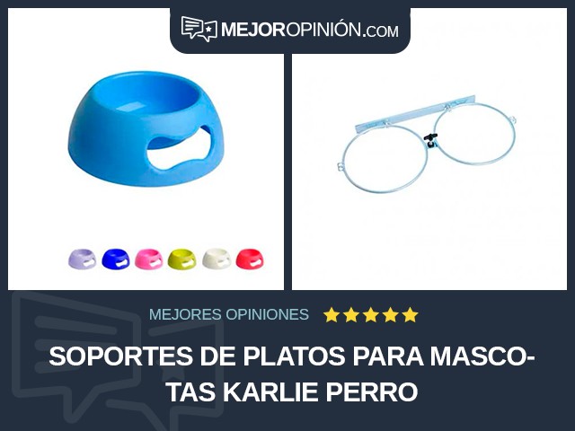 Soportes de platos para mascotas Karlie Perro